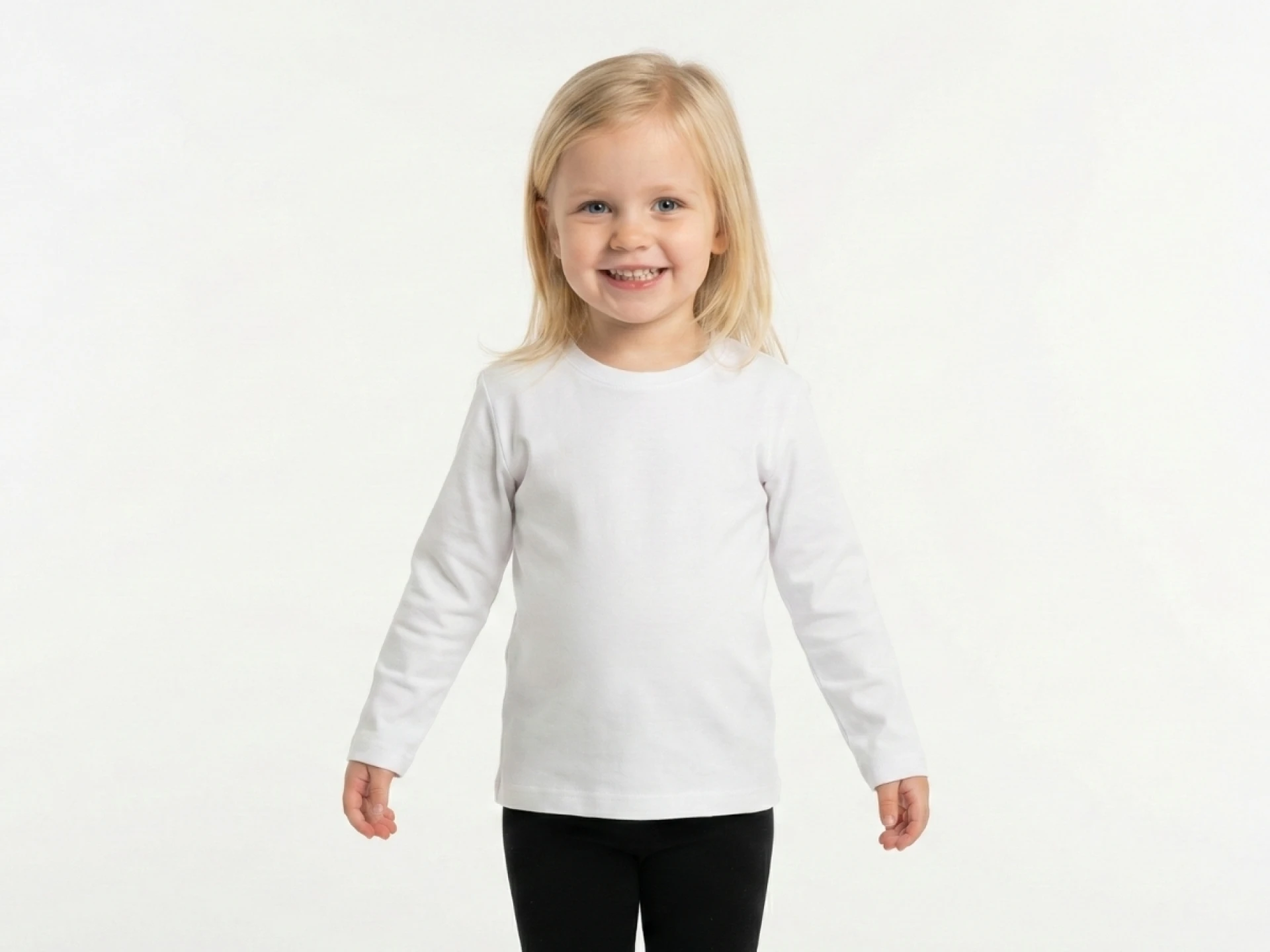 1/4 YAŞ 36/1 KOMPAK Basic Unisex Çocuk Uzun Kollu Bluz