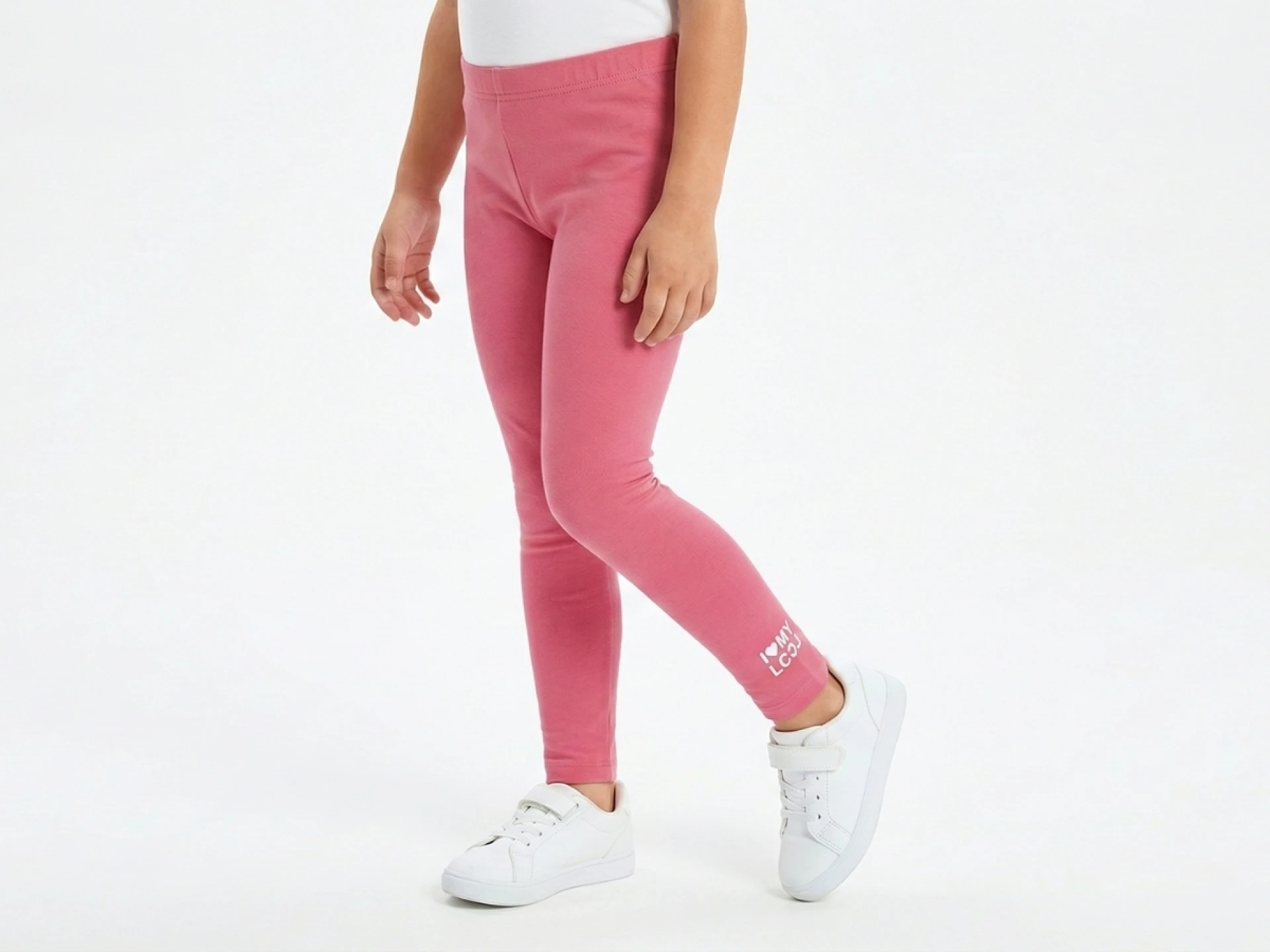 5/10 YAŞ 36/1 KOMPAKT PENYE Paçası Baskılı Kız Çocuk Tayt