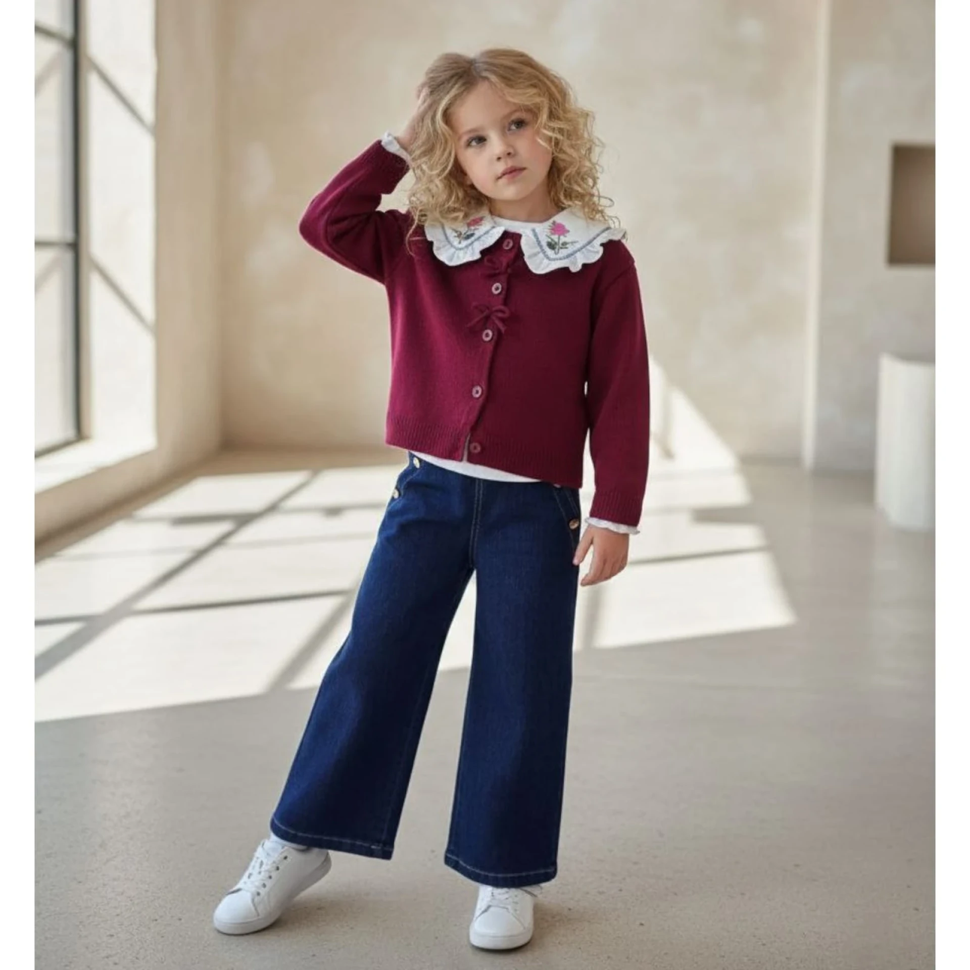 Alpha Baskılı Likralı Kompakt Penye Eşofman