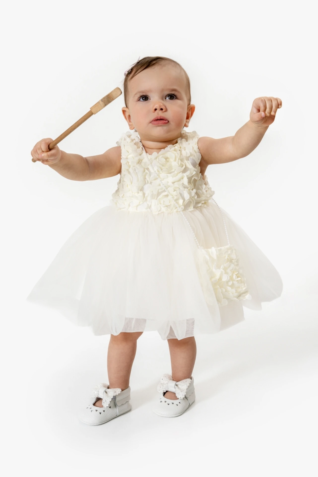 "BELLE" KIZ ELBİSE 9-12-18-24 AY