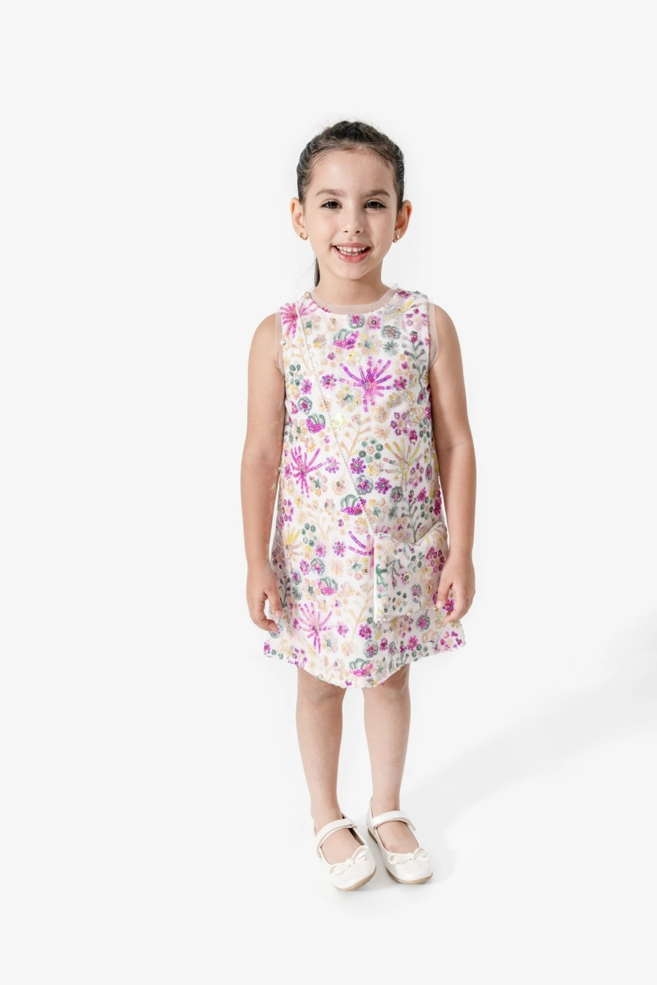 "BLESS" KIZ ELBİSE 2-3-4-5 YAŞ