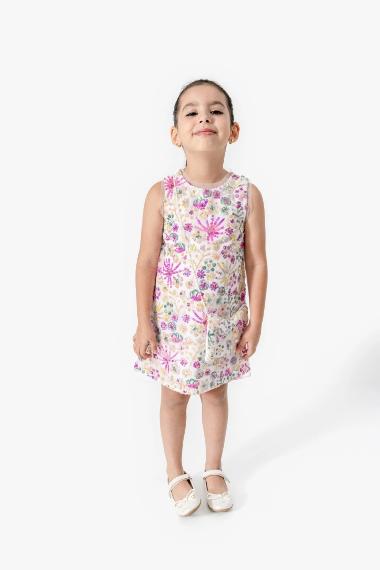 "BLESS" KIZ ELBİSE 6-7-8-9 YAŞ