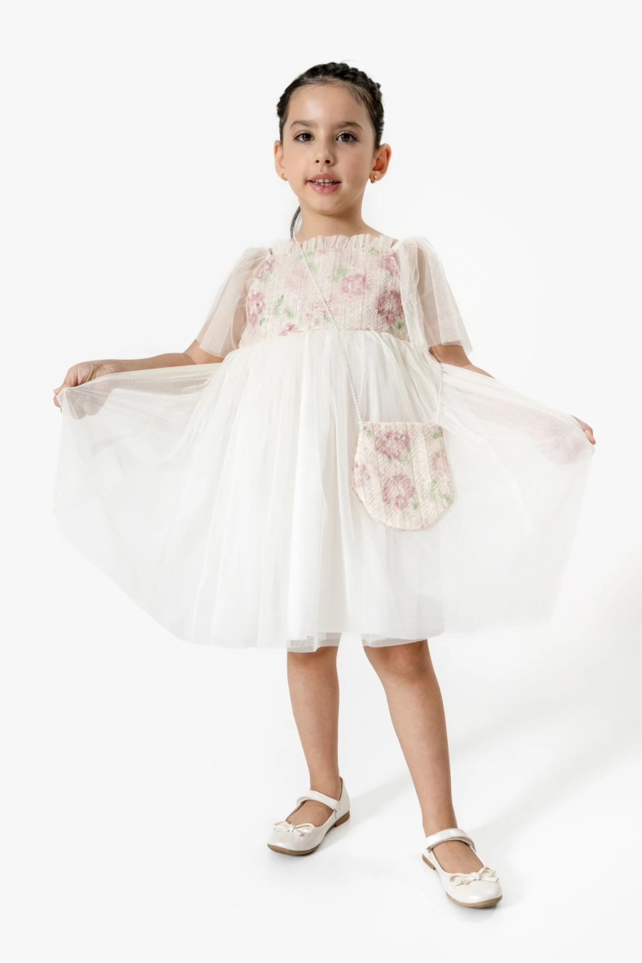 "CHOLE" KIZ ELBİSE 6-7-8-9 YAŞ