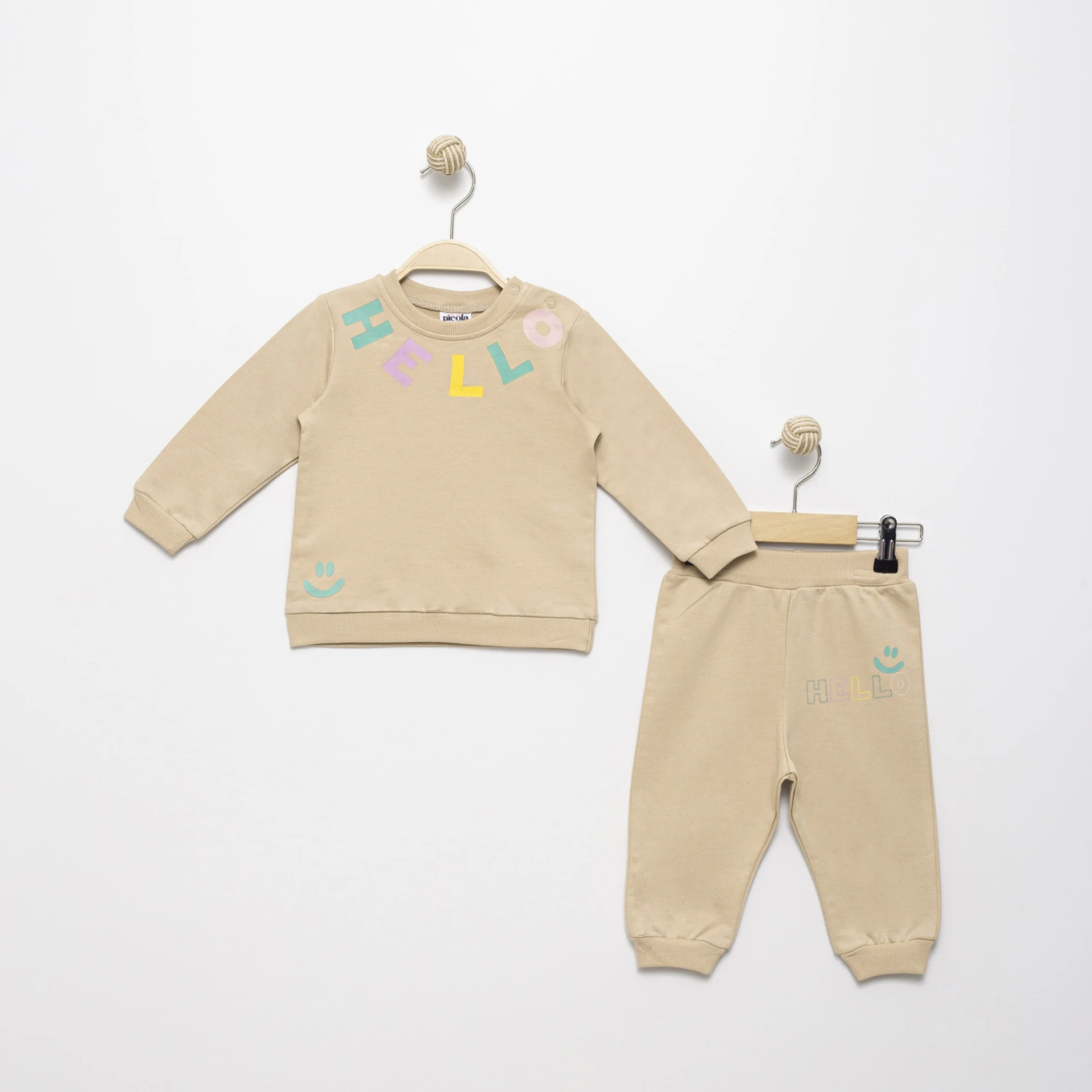 HELLO BASKILI İKİLİ EŞOFMAN TAKIM