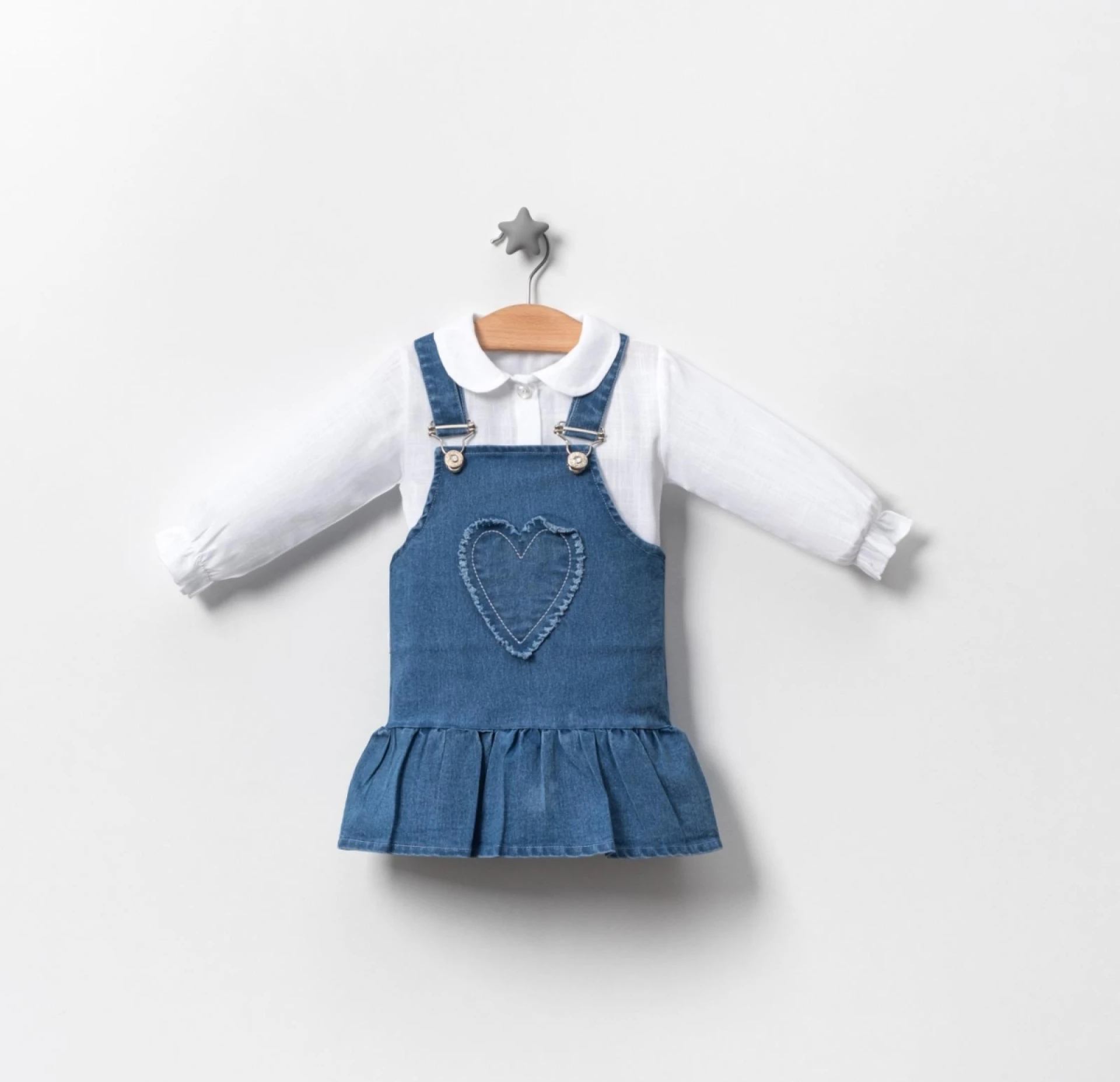 JOLLY JOY KIZ BEBE KOT KALPLİ SALOPET