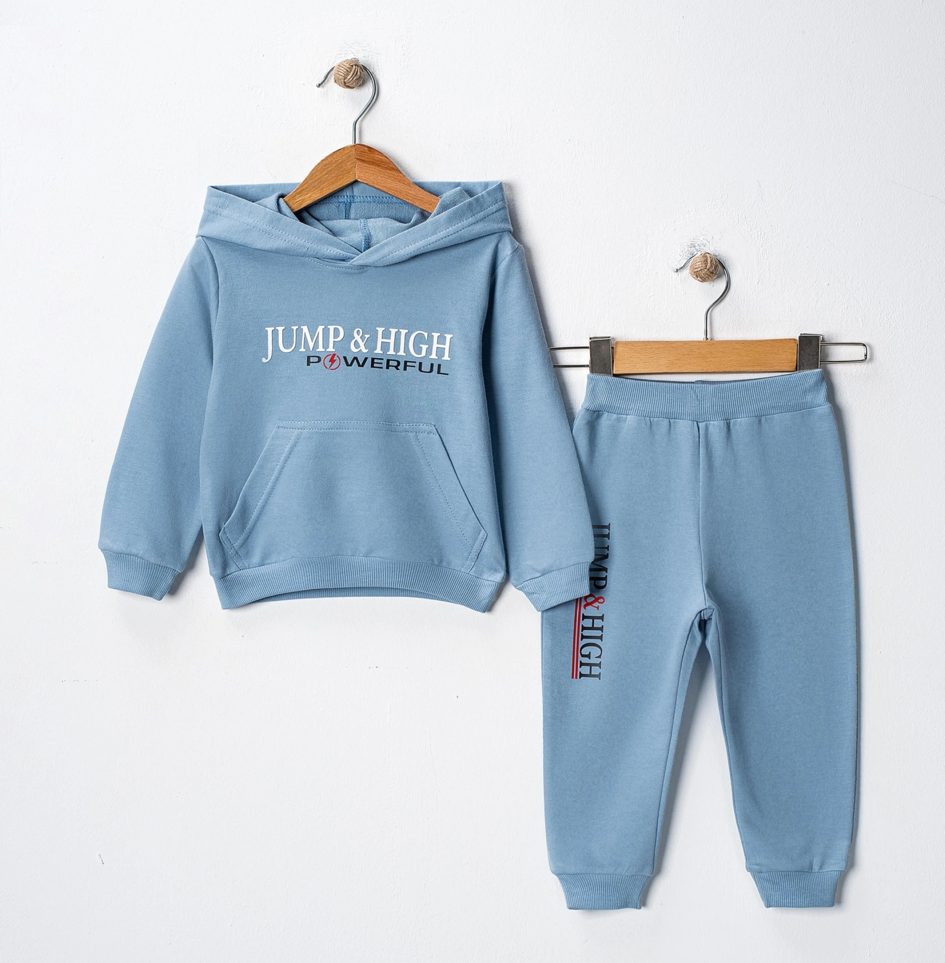 JUMP AND HIGH BASILI İKİLİ EŞOFMAN TAKIM