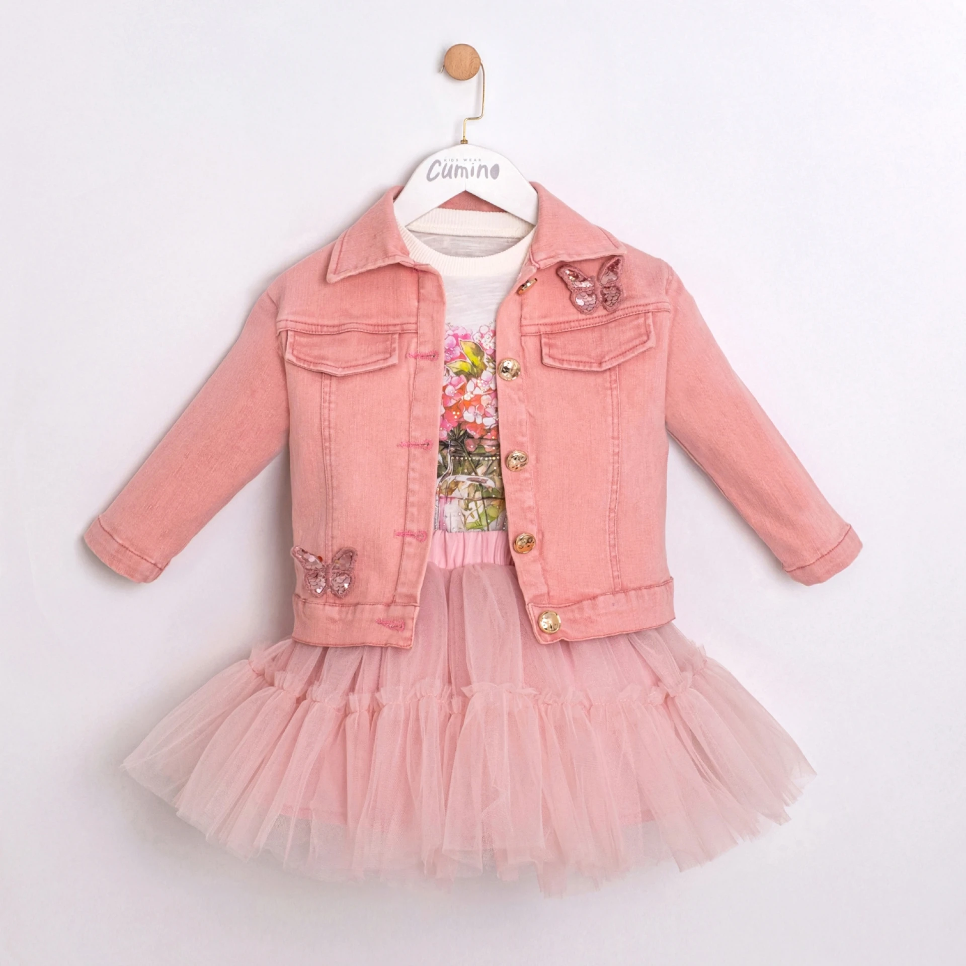 KIZ 3'LÜ TAKIM 2-3-4-5 YAŞ