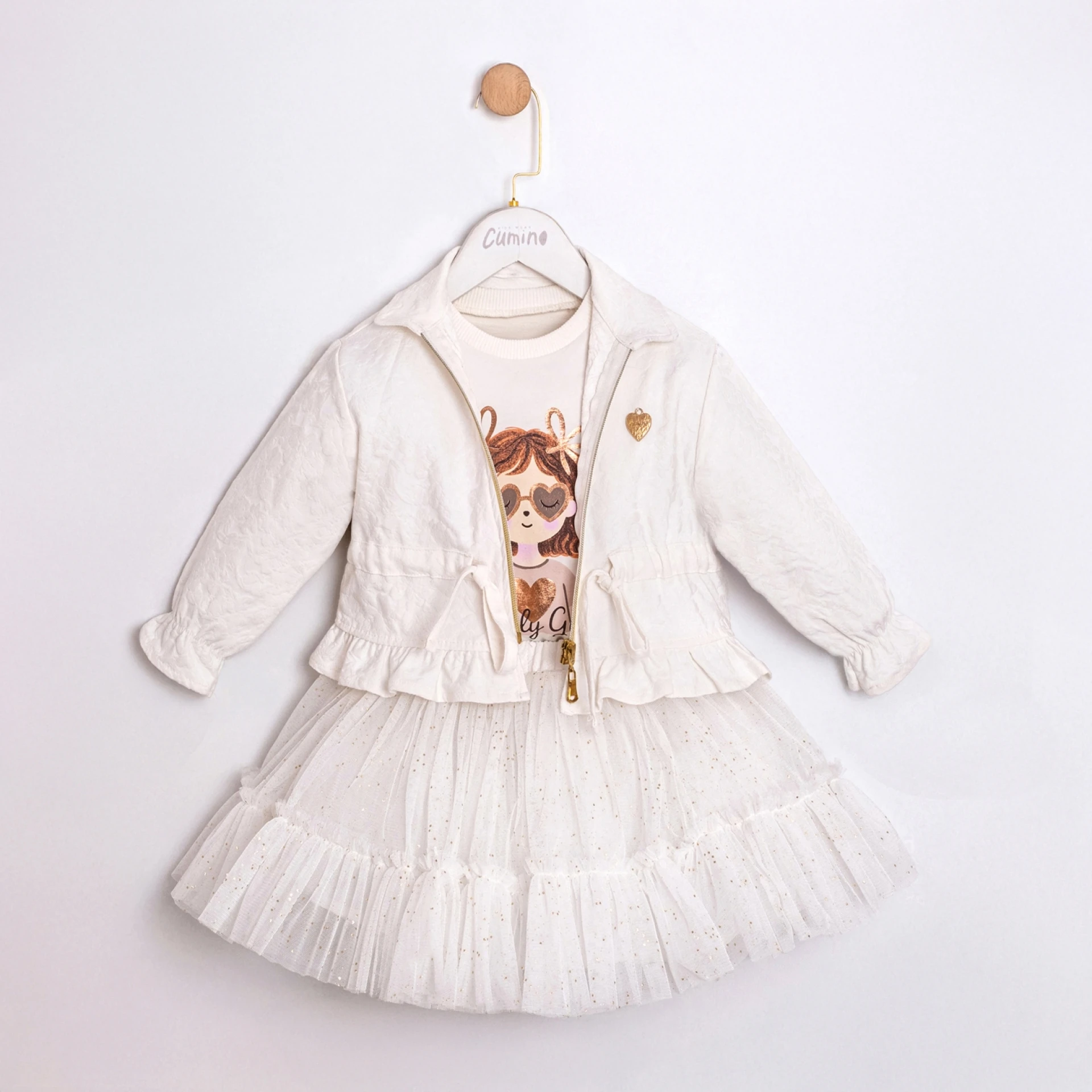 KIZ 3'LU TAKIM 2-3-4-5 YAŞ