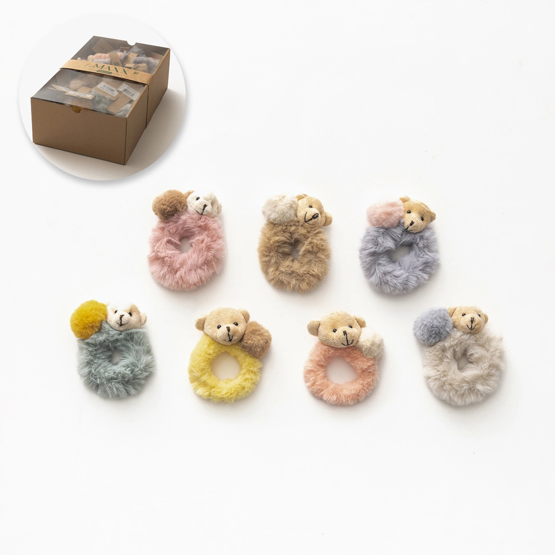 KIZ AYICIKLI TOKA 48 Lİ KUTU - RENKLİ