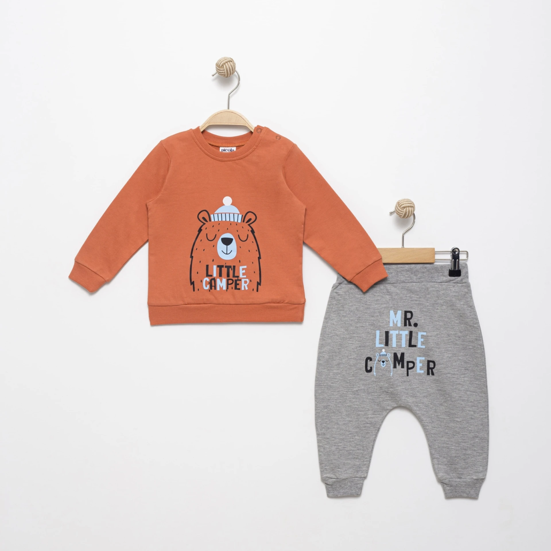 LİTTLE CAMPER BASKILI İKİLİ EŞOFMAN TAKIM