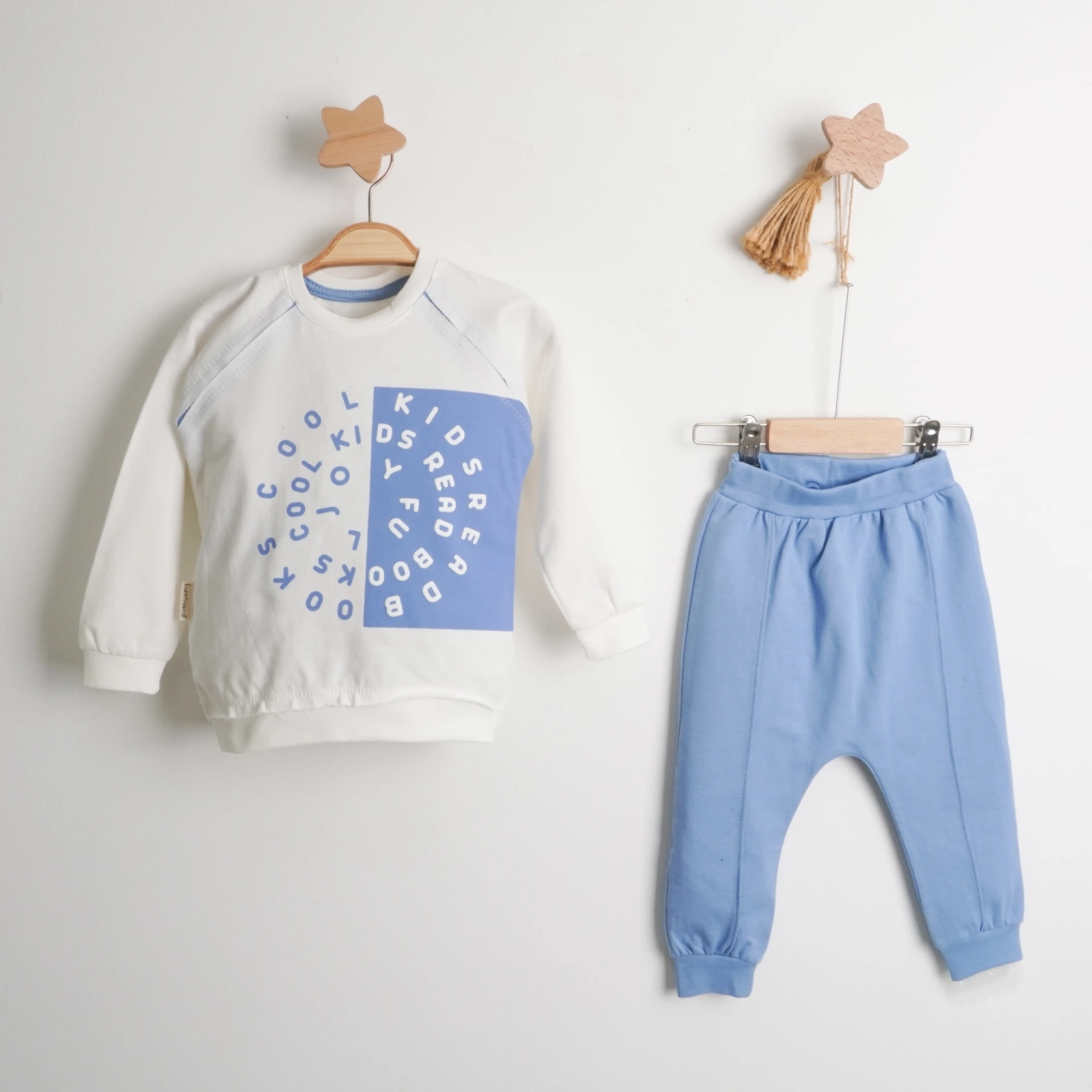 Luminoso 4780 1-2-3 Yaş Cool Kids Baskılı Erkek İkili Takım