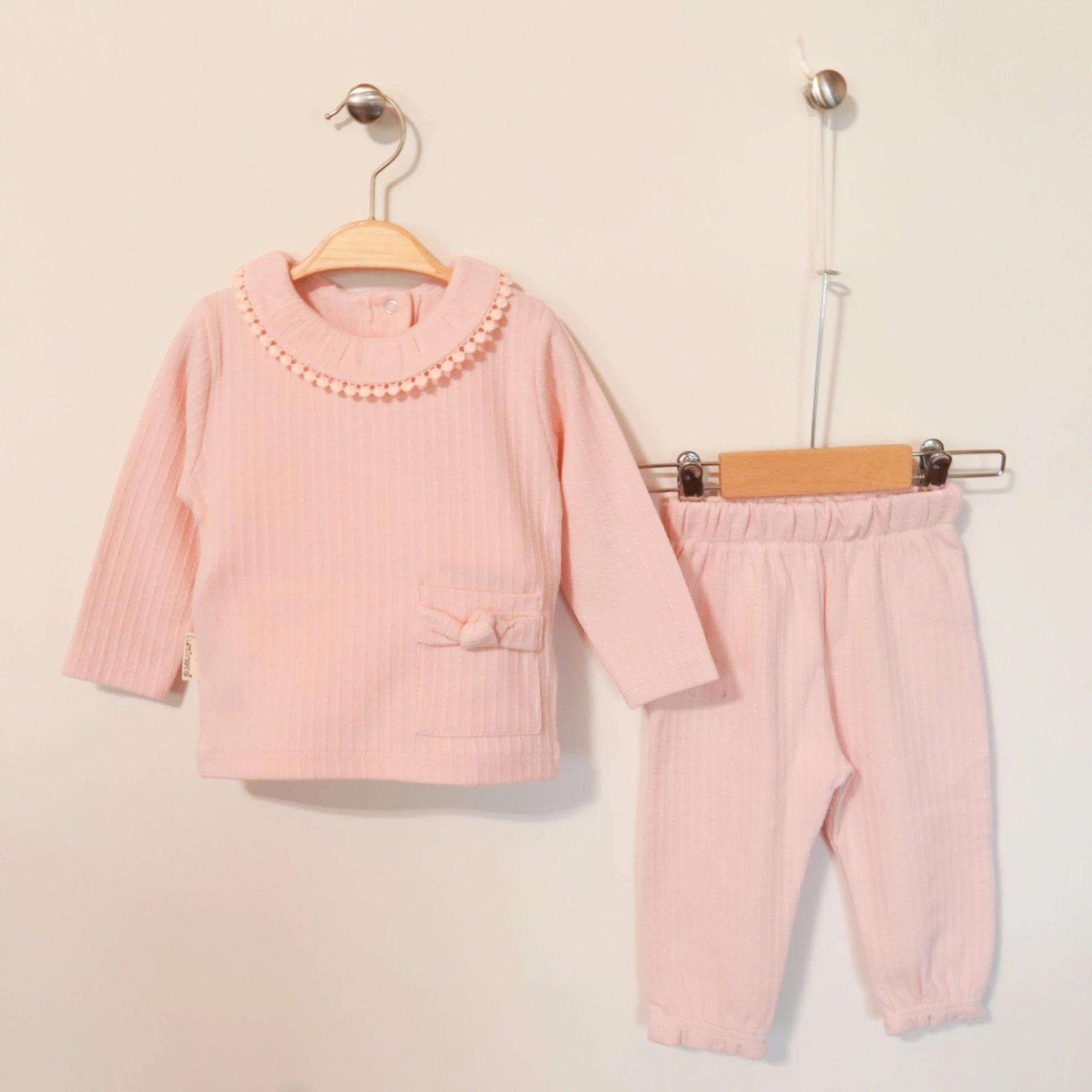 Luminoso 5200 6-9-12 Ay Cepli Jakarlı Kız İkili Takım