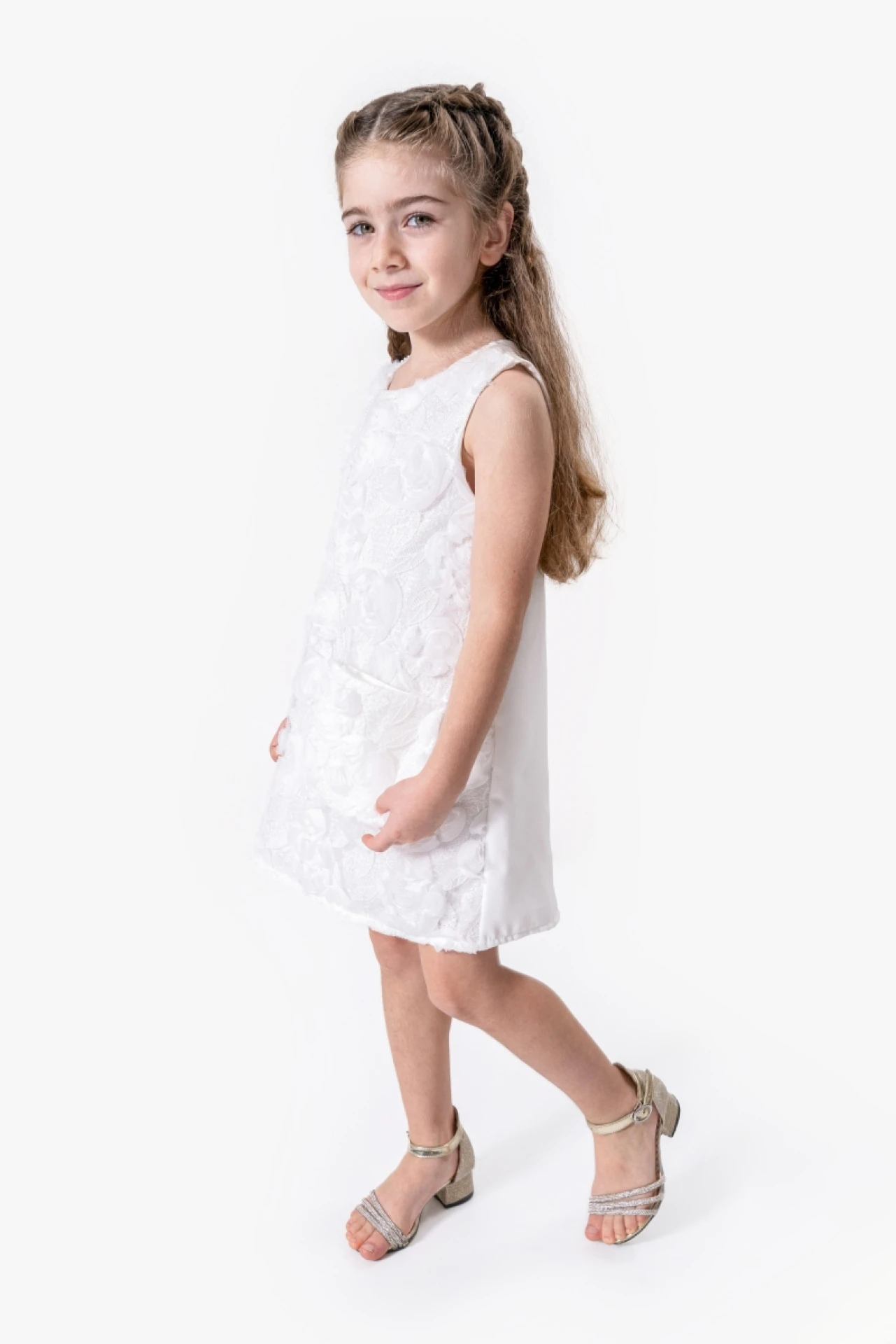 "MARIA" KIZ ELBİSE 6-7-8-9 YAŞ