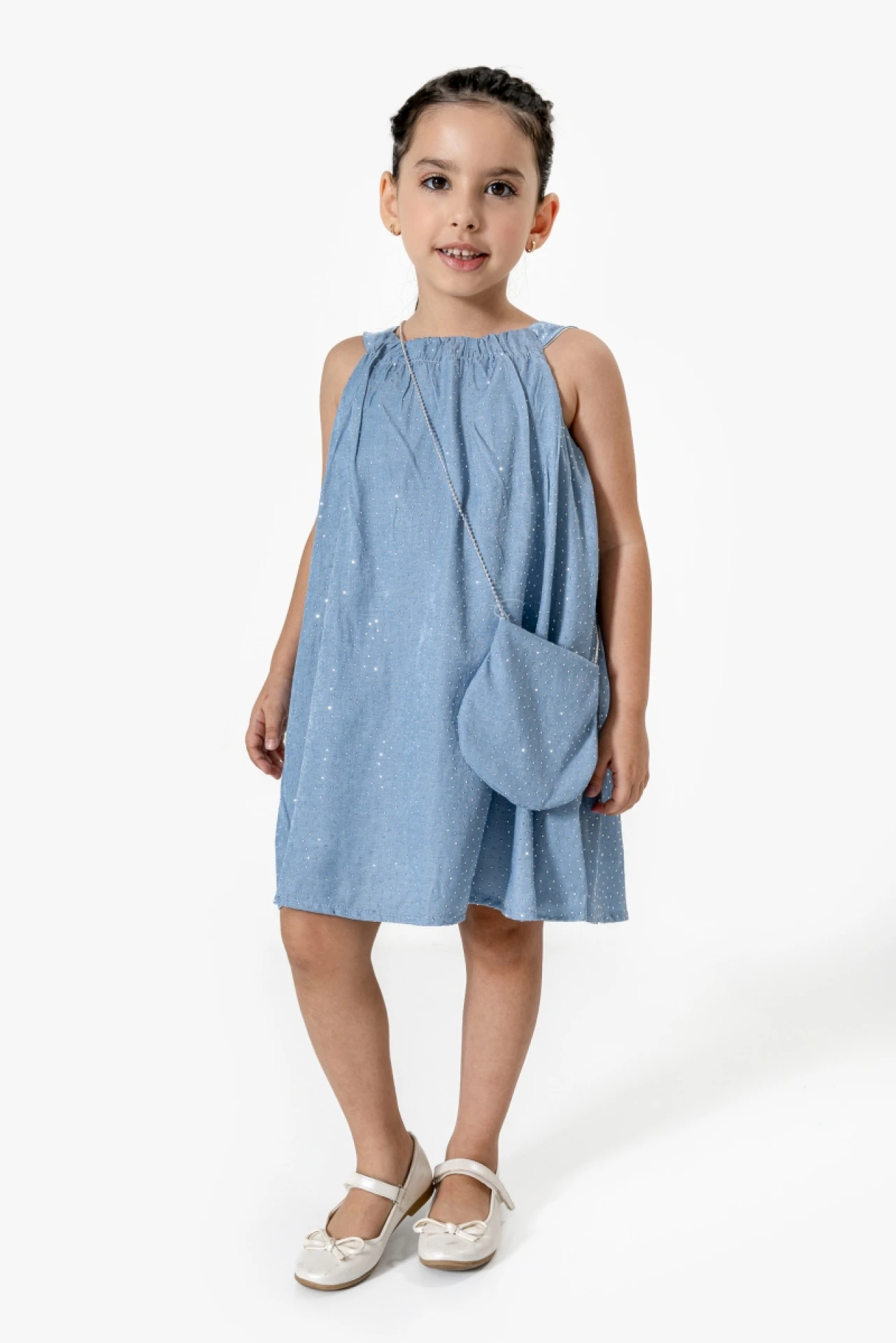 "SHINE" KIZ ELBİSE 2-3-4-5 YAŞ