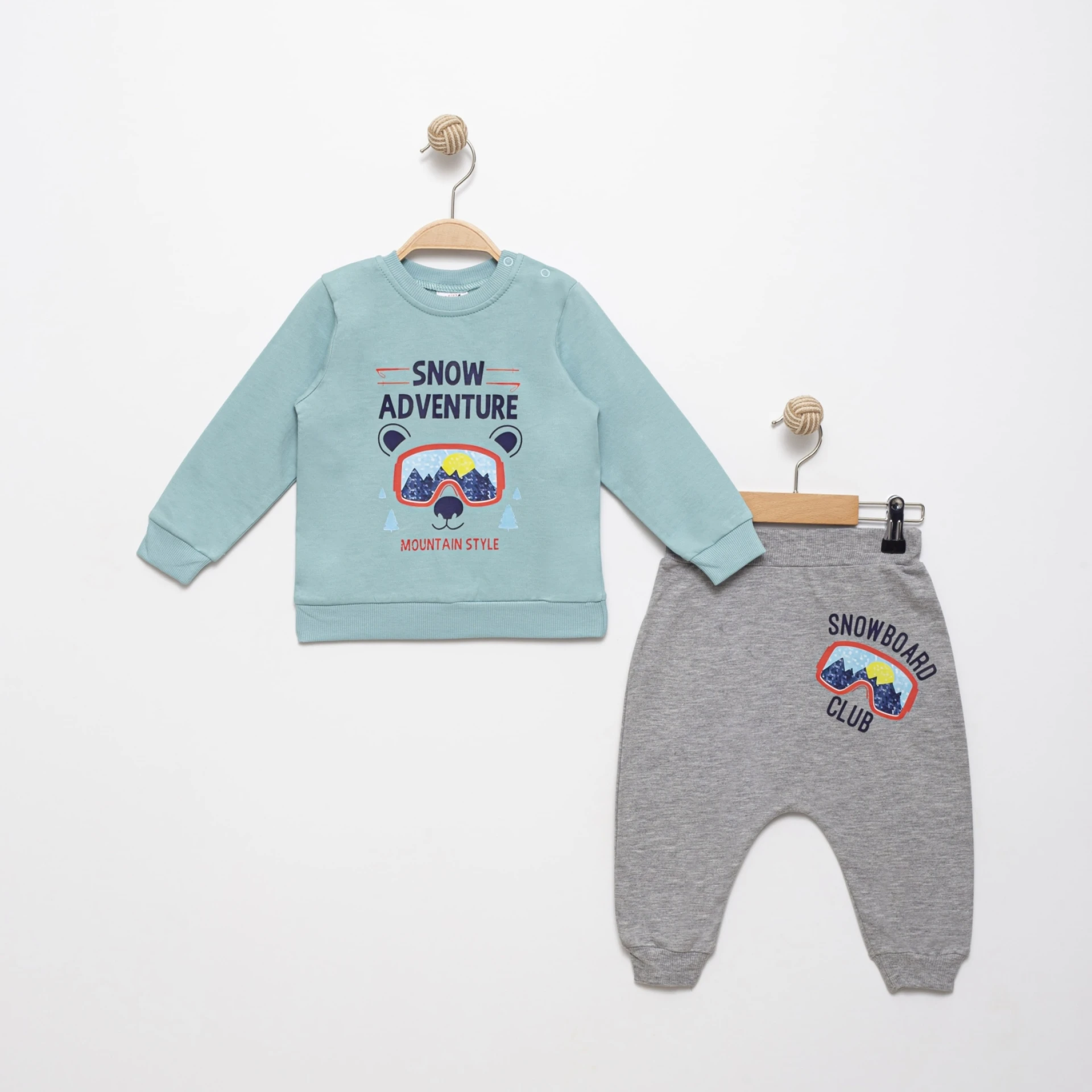 SNOW BASKILI İKİLİ EŞOFMAN TAKIM