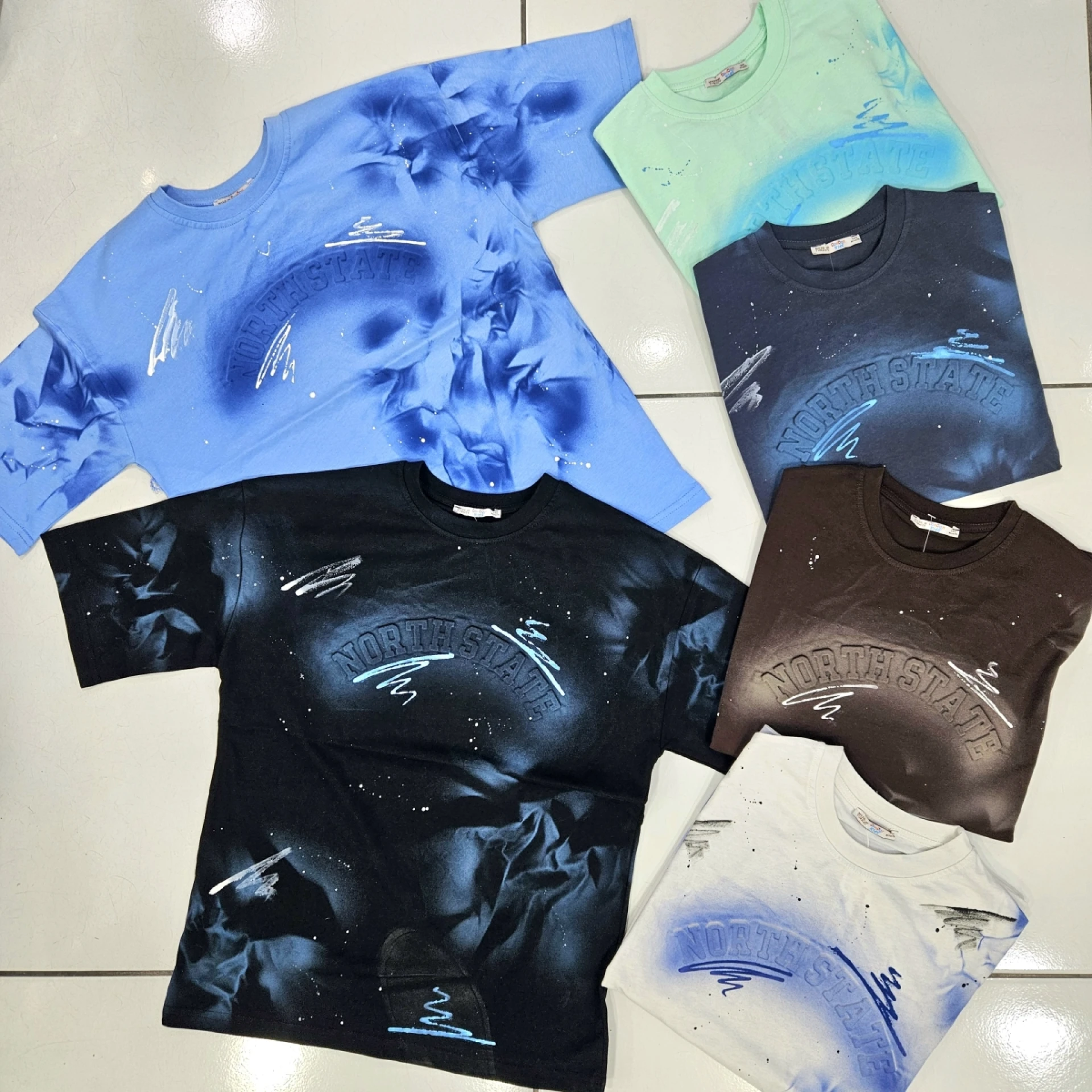 TSHIRT NORTH STATE ENJ BAS K.KOL