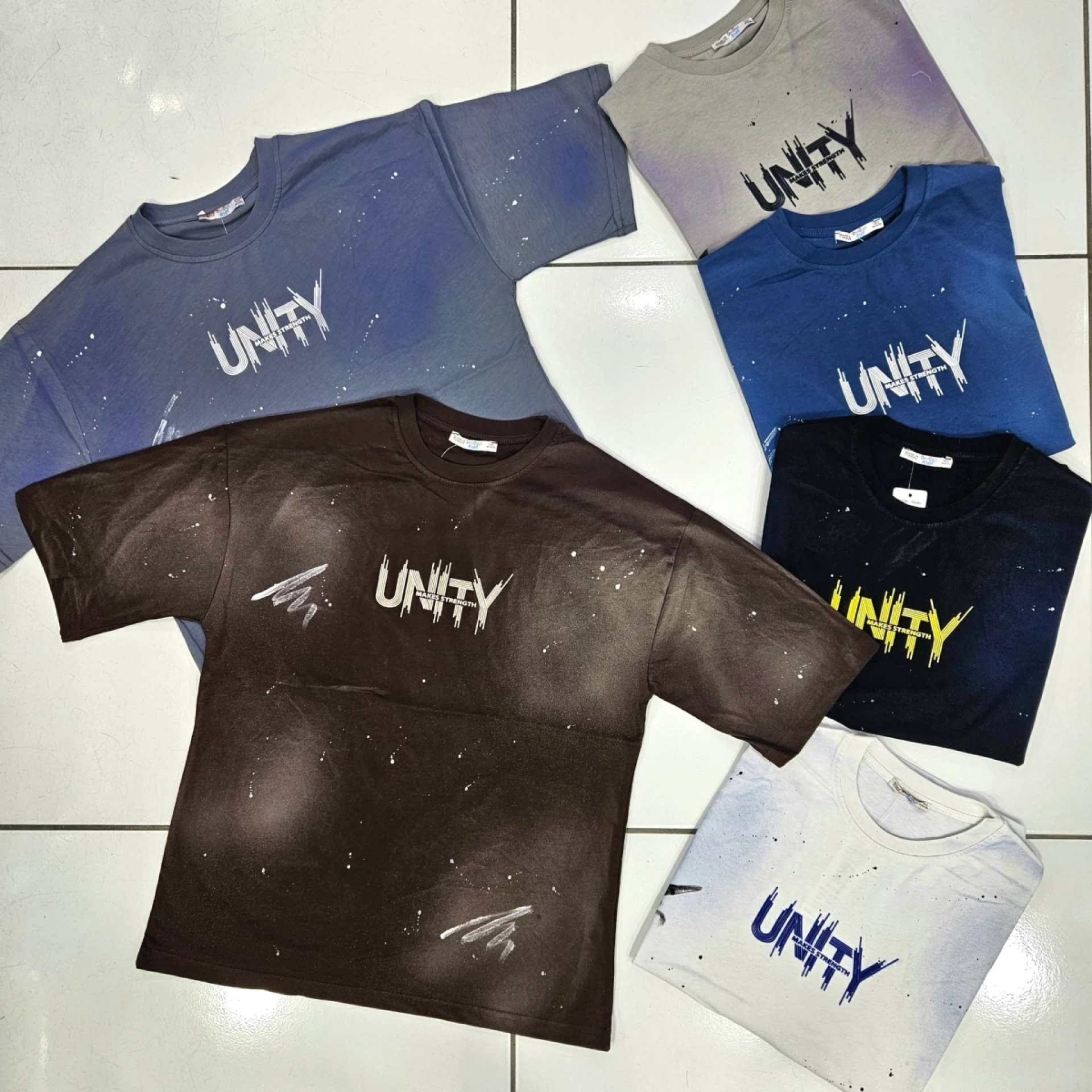 TSHIRT UNTY ENJEKSYON BASK. K.KOL