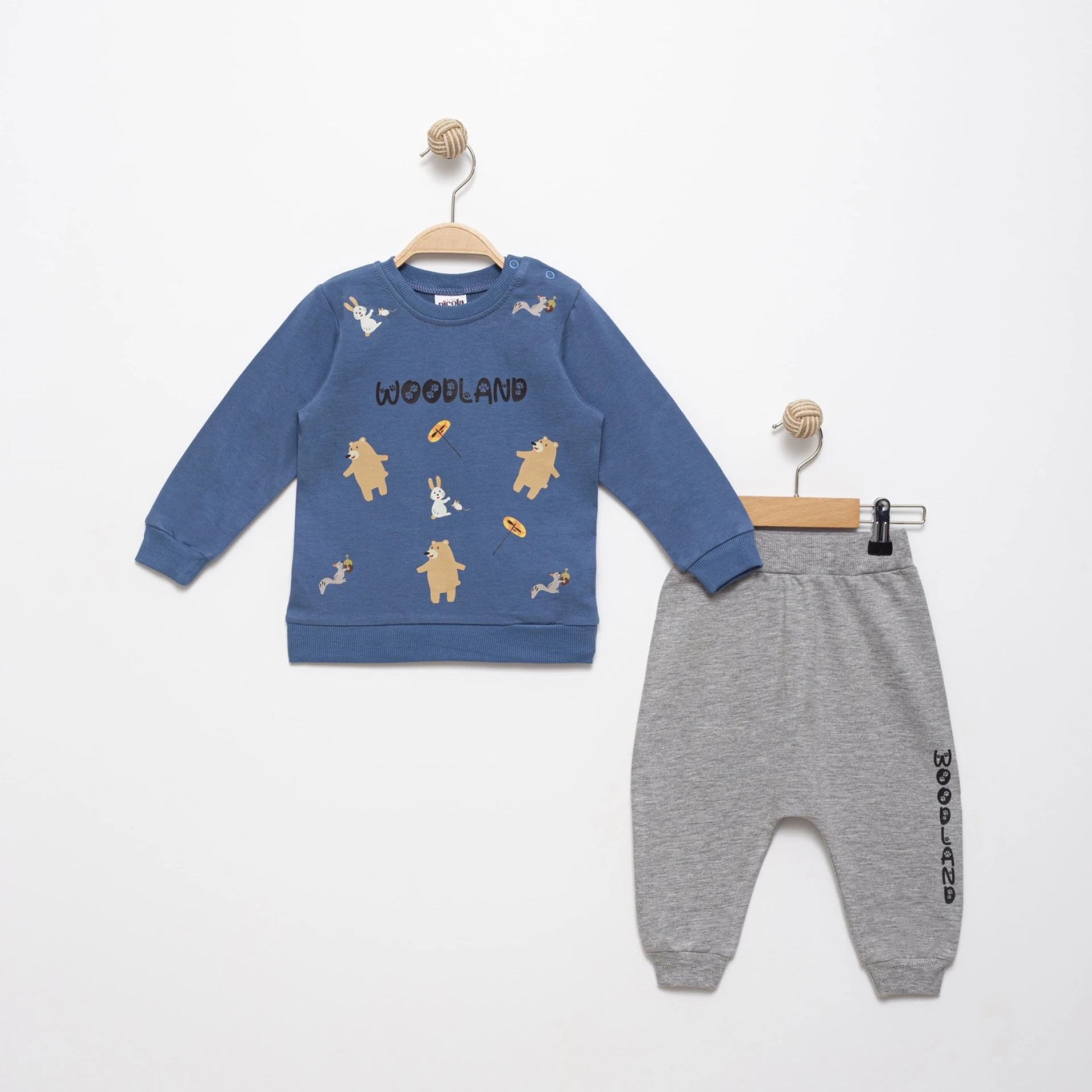 WOODLAND BASKILI İKİLİ EŞOFMAN TAKIM