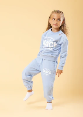 4-12 (5ad) DANCE KIZ FIRÇALI EŞOFMAN TK