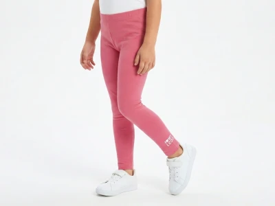 5/10 YAŞ 36/1 KOMPAKT PENYE Paçası Baskılı Kız Çocuk Tayt