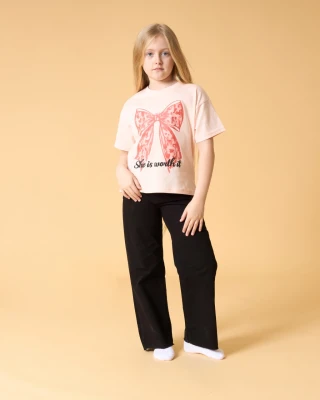 6-14 (5ad) FİYONK KIZ TİŞÖRT