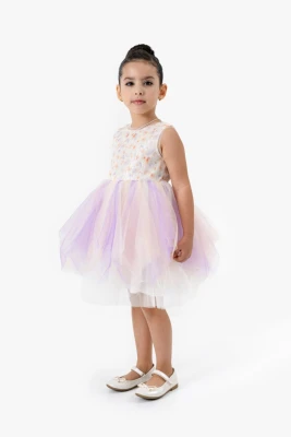 "ALYA" KIZ ELBİSE 2-3-4-5 YAŞ