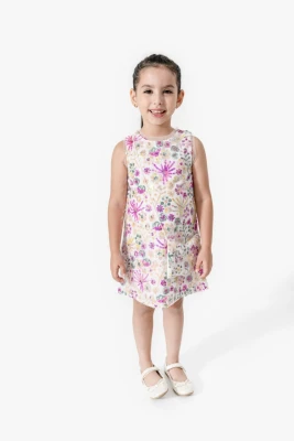 "BLESS" KIZ ELBİSE 2-3-4-5 YAŞ