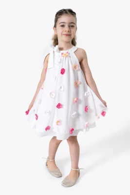 "BLOSSOM" KIZ ELBİSE 2-3-4-5 YAŞ