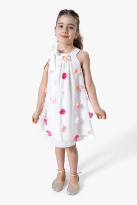 "BLOSSOM" KIZ ELBİSE 6-7-8-9 YAŞ