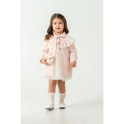 COCOSİSS KIZ 1-2-3-4 YAŞ TRENÇKOT ÇANTALI TAKIM