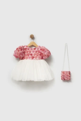 "COLOR" KIZ ELBİSE 9-12-18-24 AY