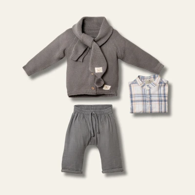 GEYİK ATKILI TRIKO HIRKA 4'LÜ TAKIM 