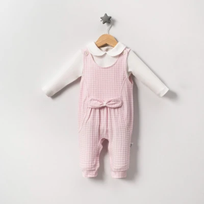 JOLLY JOY KIZ BEBE FİYONKLU TULUM 3-6-9 AY