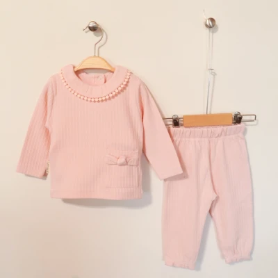 Luminoso 5200 6-9-12 Ay Cepli Jakarlı Kız İkili Takım