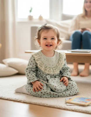 MİNİ LEOPARLI ELBİSE 