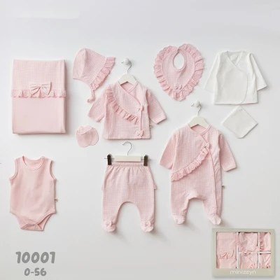 MİNİZEYN KIZ 0-3 AY PRETTY GIRL 10LU SET