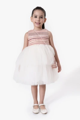 "SALLY" KIZ ELBİSE 6-7-8-9 YAŞ