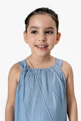 "SHINE" KIZ ELBİSE 6-7-8-9 YAŞ