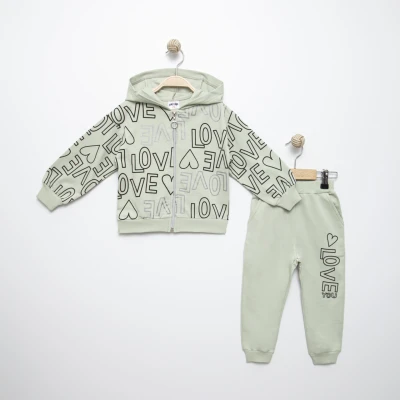 SİM BASKILI İKİLİ EŞOFMAN TAKIM