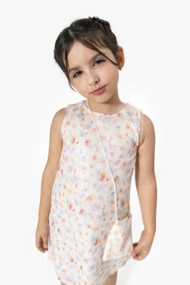 "SUNNY" KIZ ELBİSE 2-3-4-5 YAŞ