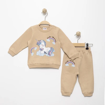 UNİCORN BASKILI İKİLİ EŞOFMAN TAKIM