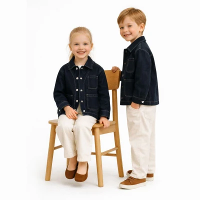 UNISEX 5-8 YAŞ KOT CEKET 