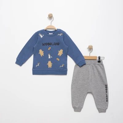 WOODLAND BASKILI İKİLİ EŞOFMAN TAKIM